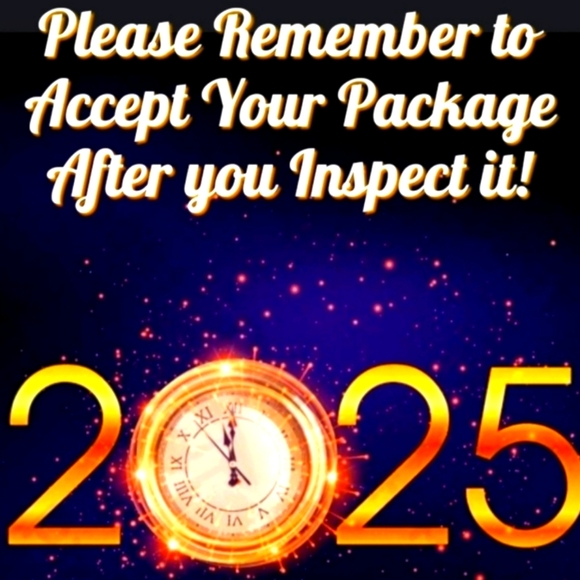 Sellers wait, Please be Courteous-Accept Your Package asap AFTER You Inspect It! - Picture 2 of 5